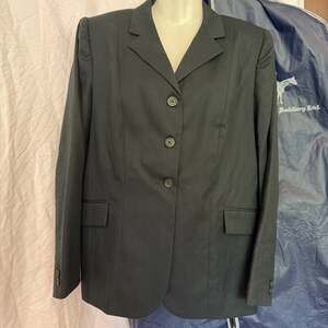 The Elite 100% Wool English Horse Riding Show Jacket Women’s Medium Coat Habit